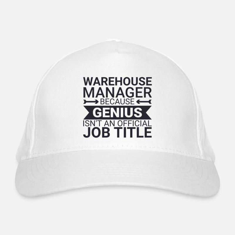 Warehouse Manager Genius Bio-Baseballkappe