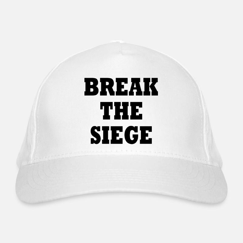 break the siege  Bio-Baseballkappe