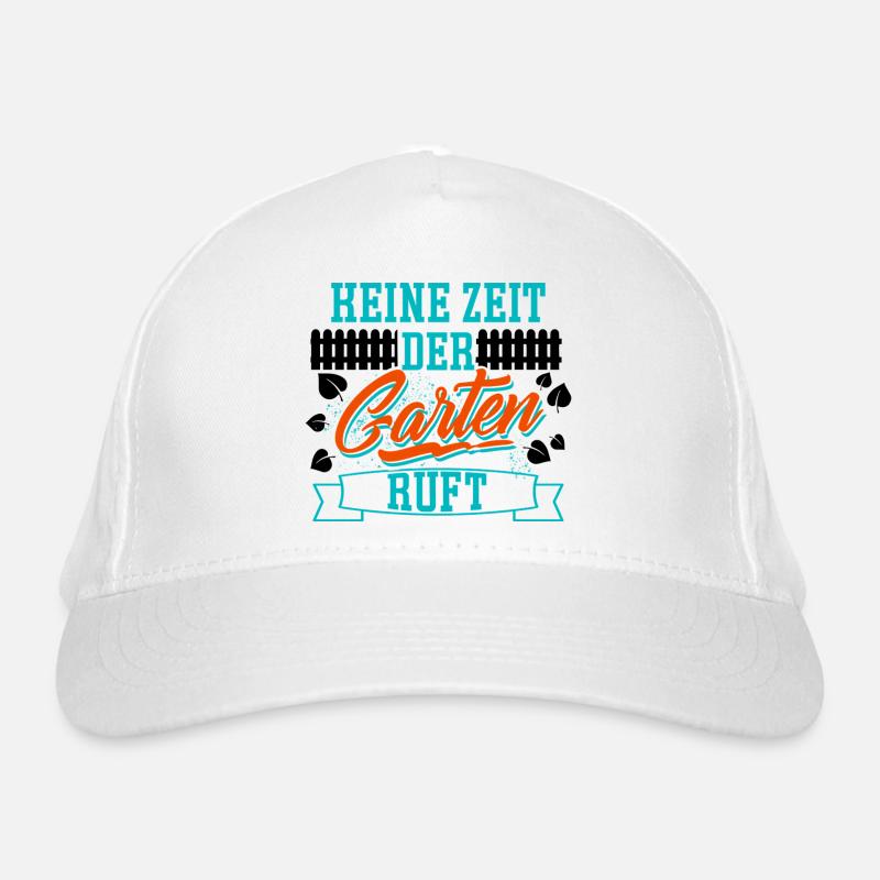 Pas le temps Le jardin vous appelle Casquette classique bio