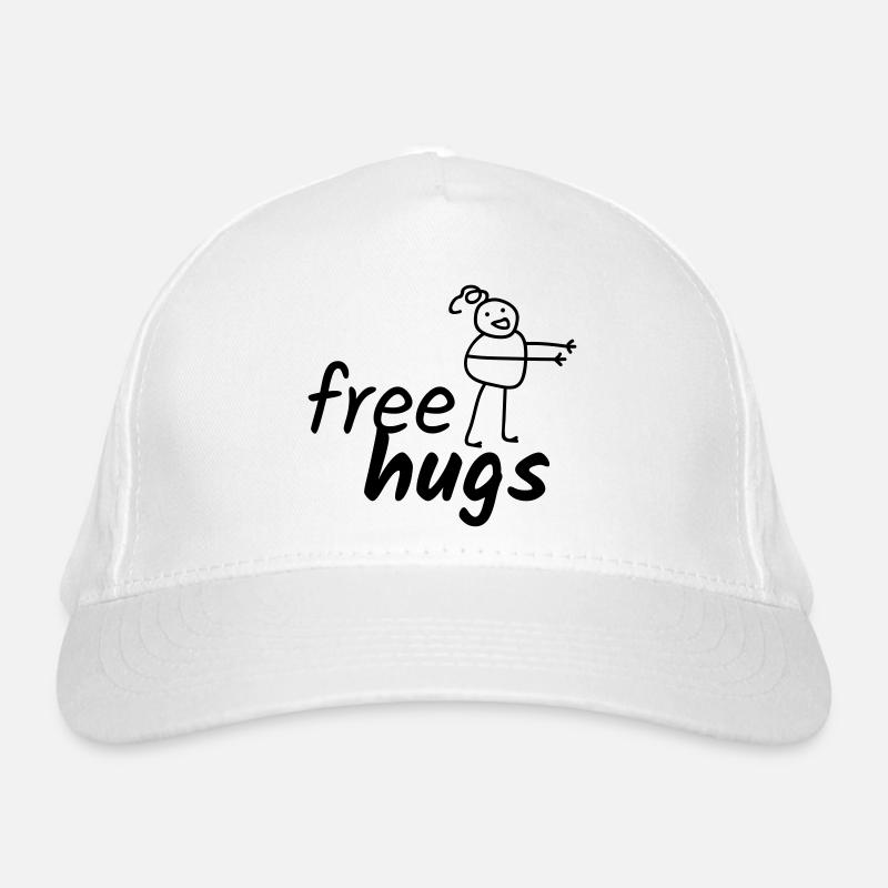Free Hugs Bio-Baseballkappe
