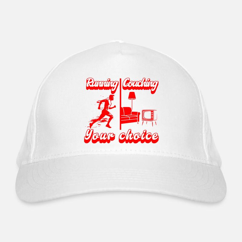 Running oder Couching? Du hast die Wahl Bio-Baseballkappe