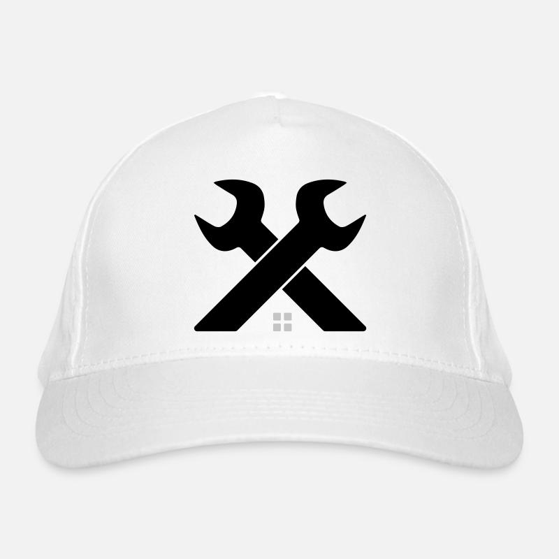 Logo de la maison et de l’artisanat – Clé croisée Casquette classique bio