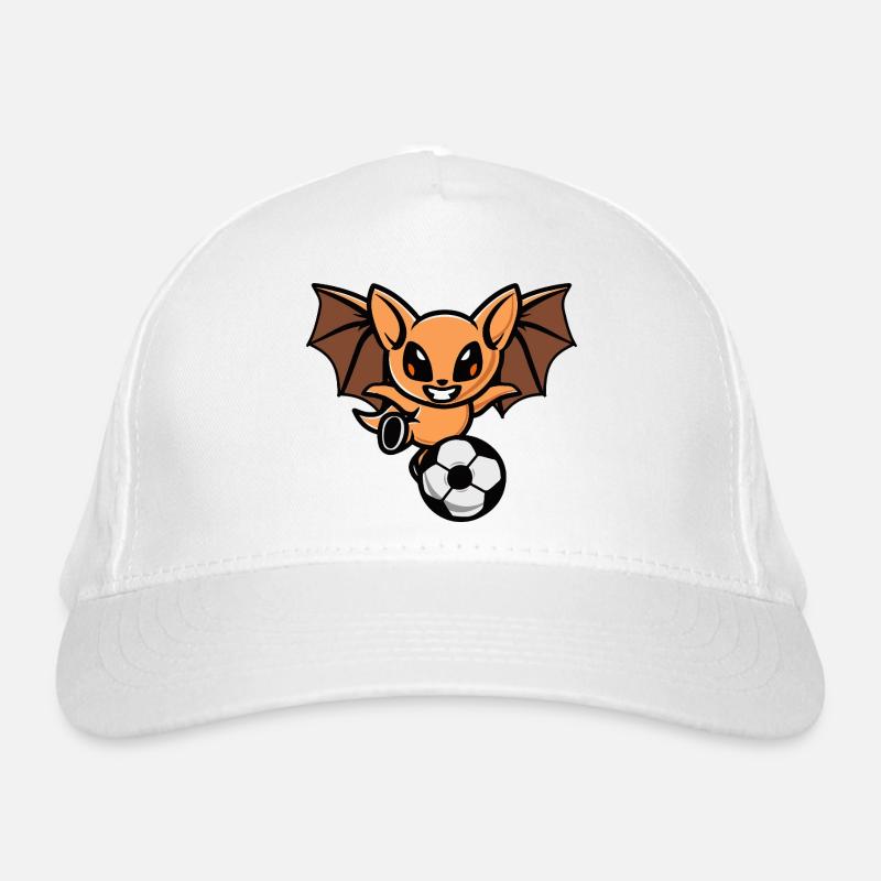 Orange Bat Kicker Organic Baseball Cap