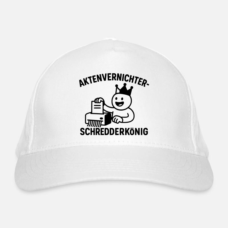 Shredder document shredder König Organic Baseball Cap