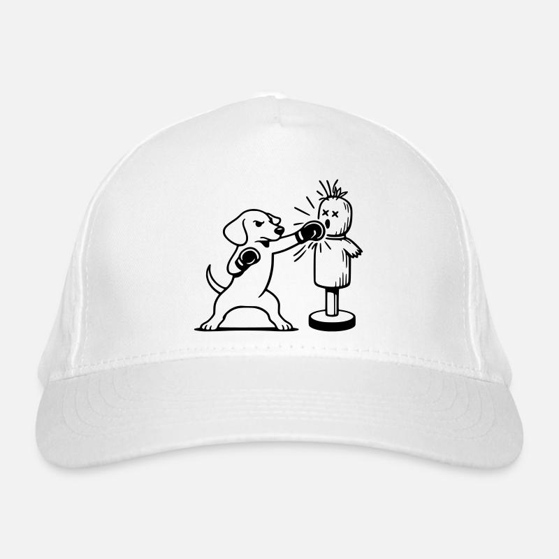 Art en ligne de boxe teckel d’entraînement Casquette classique bio