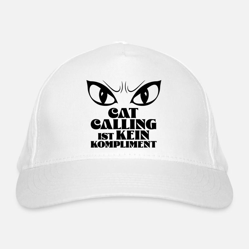 Catcalling ist kein Kompliment! Bio-Baseballkappe