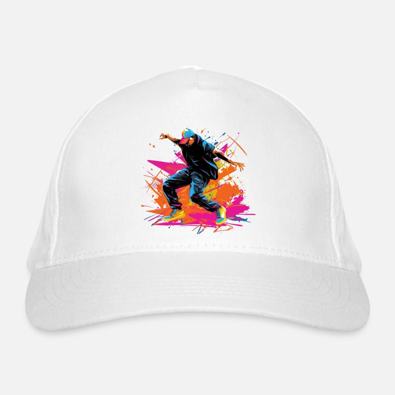 Synthwave rétro B Boy Casquette classique bio
