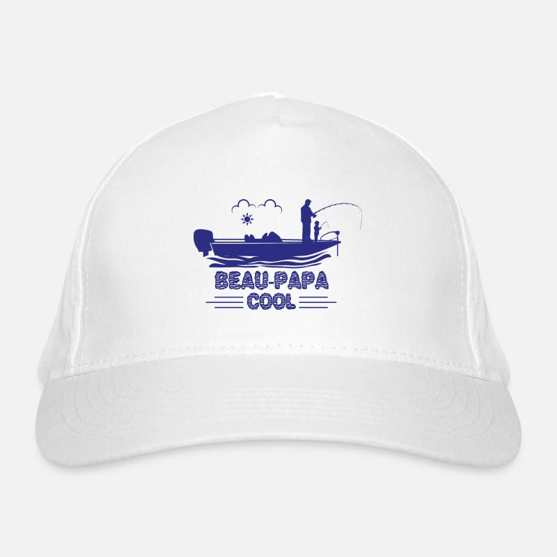 Beau-papa cool pêcheur Casquette classique bio