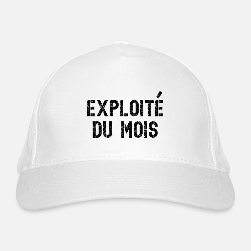 exploité du mois Casquette classique bio