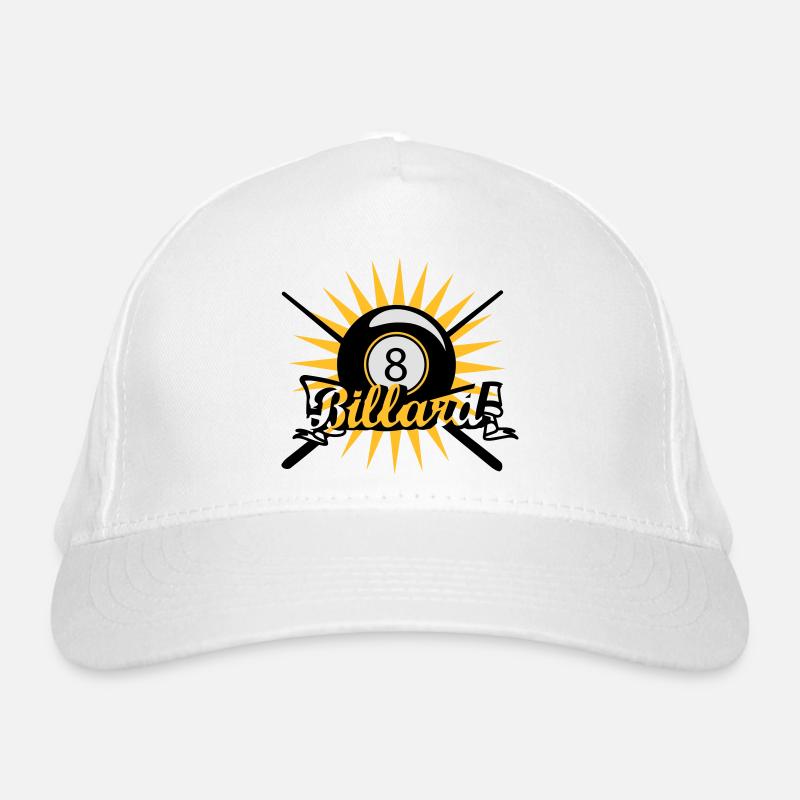 Billardkugel Bio-Baseballkappe