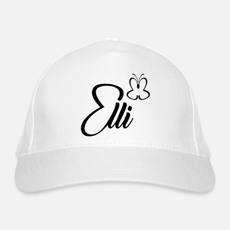 elli Schmetterling Bio-Baseballkappe