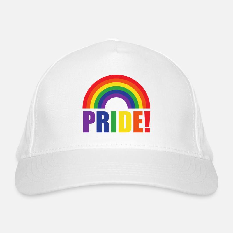 Pride Rainbow | LGBT | idée cadeau Casquette classique bio