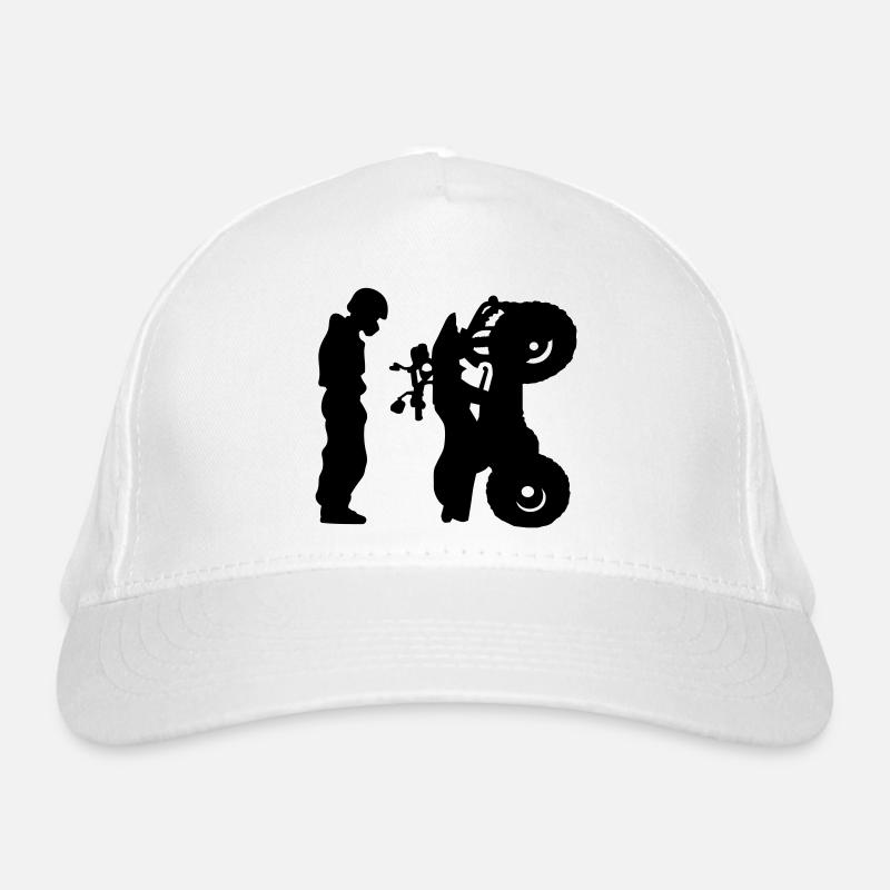 Quad Casquette classique bio