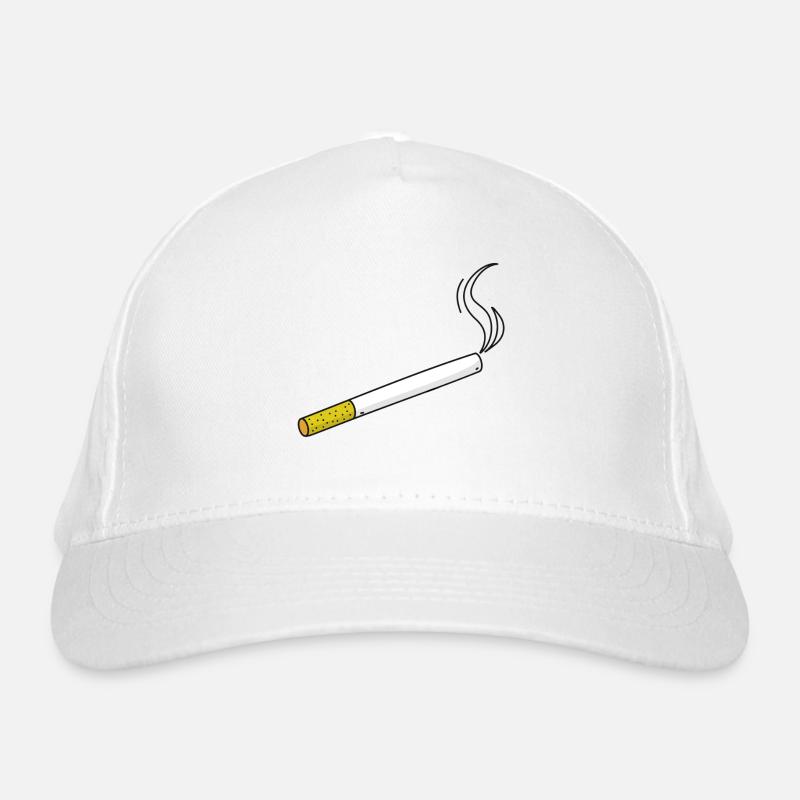 Fumer la cigarette Casquette classique bio