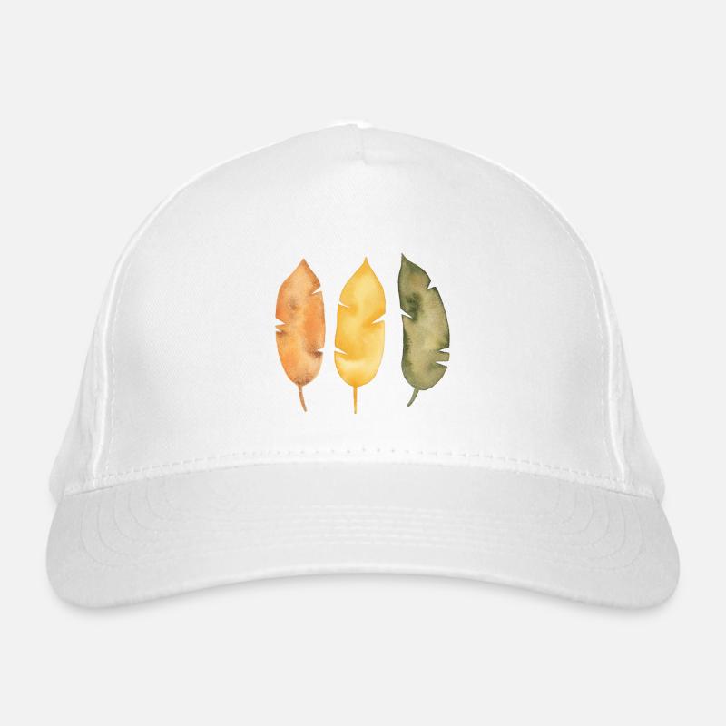 Plumes d’autome - Casquette classique bio - blanc