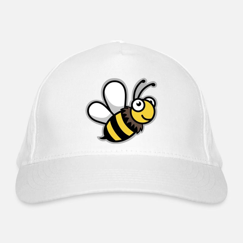 Bee bee Comic Beekeeper Beekeeper Queen Organic Baseball Cap
