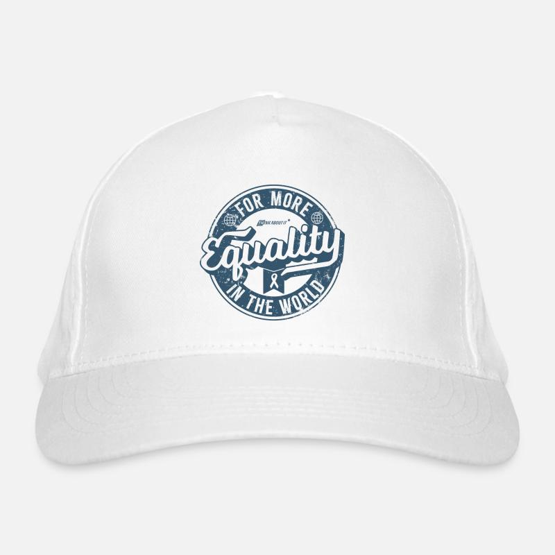 Equality as a Cool Retro Denim Label Bio-Baseballkappe