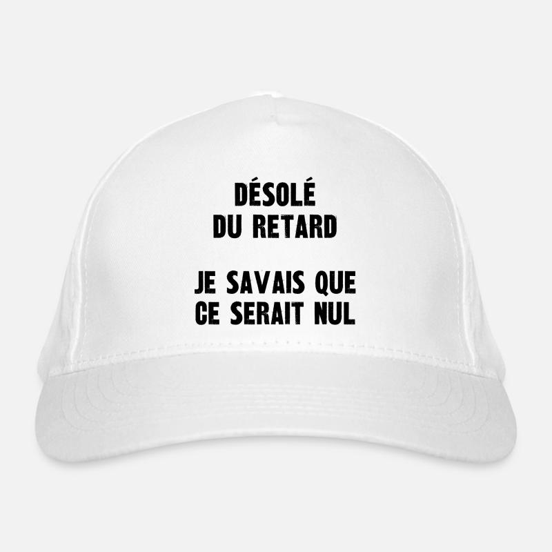 Casquette classique bio