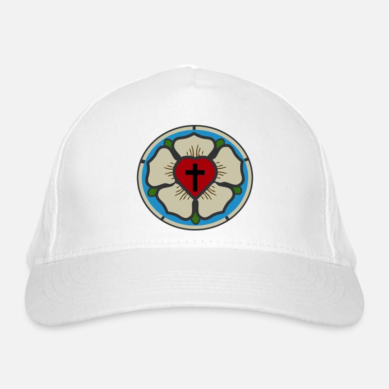 Martin Luther Rose Organic Baseball Cap