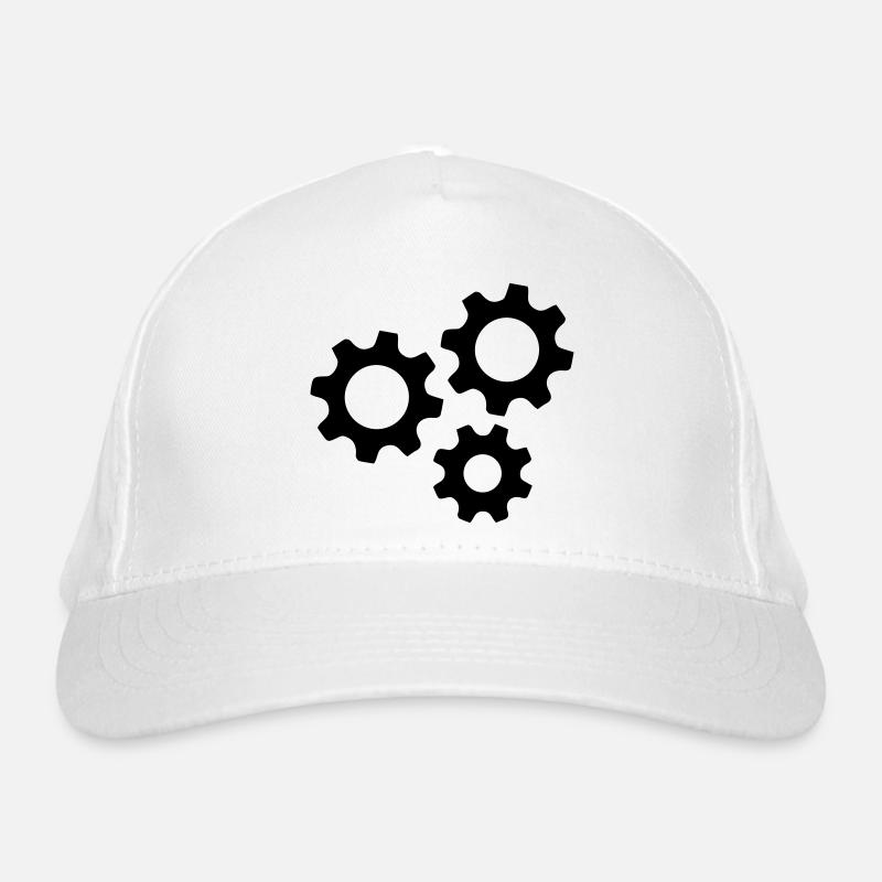 Les machines à roue dentée fonctionnent Casquette classique bio