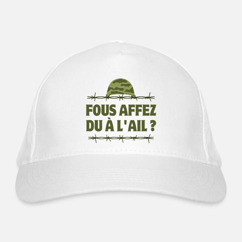 septième compagnie, la septième compagnie Casquette classique bio