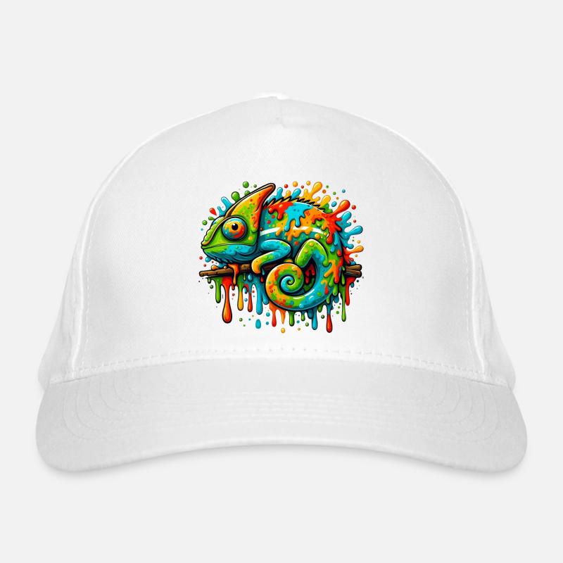 Chamäleon Bio-Baseballkappe