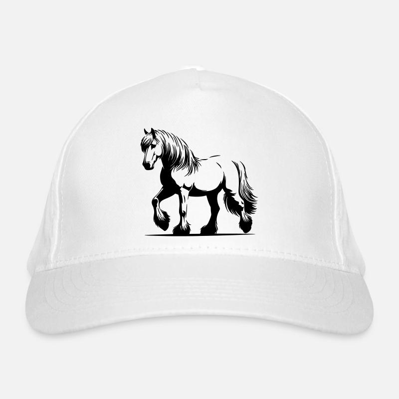 Horse Haflinger Organic Baseball Cap