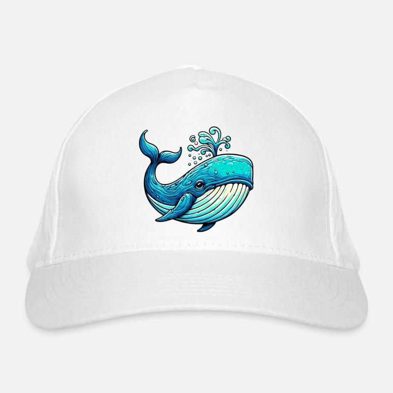 Wal Bio-Baseballkappe