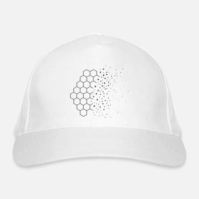 Dérive d’entropie – Conception physique - Casquette classique bio - blanc