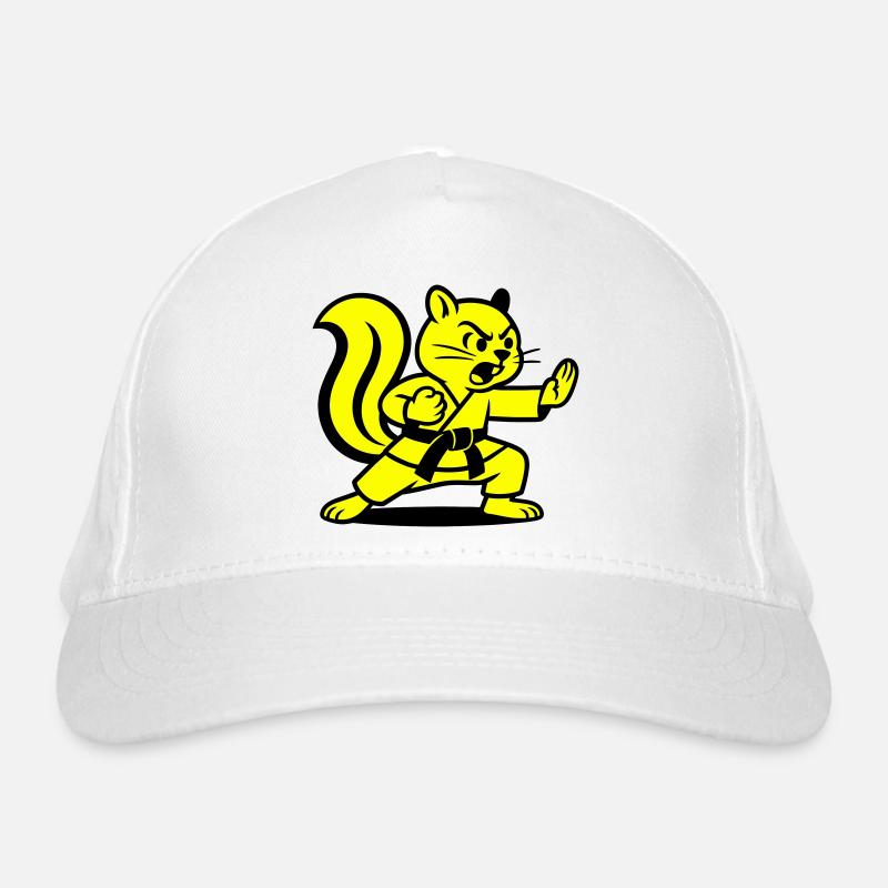 Karate Squirrels! Organic Baseball Cap