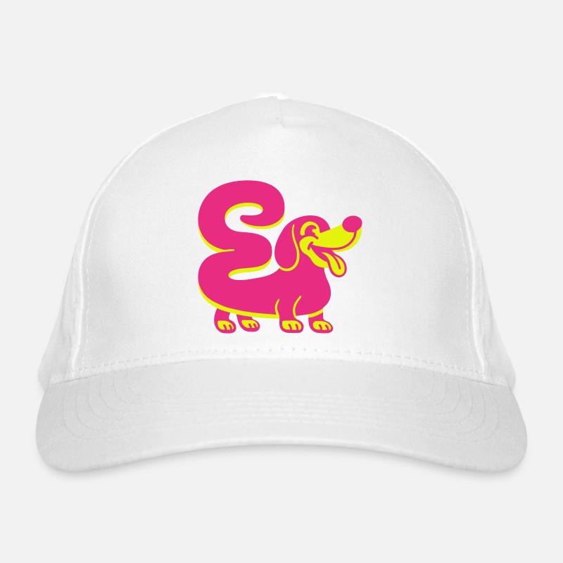 Super teckel dans le style pop art Casquette classique bio