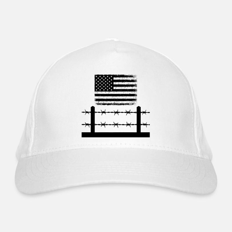 Stacheldraht Amerika Bio-Baseballkappe