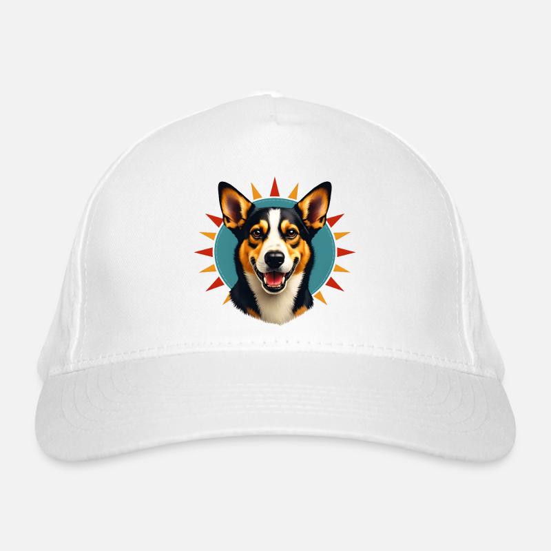 Corgi Soleil Radiant Casquette classique bio