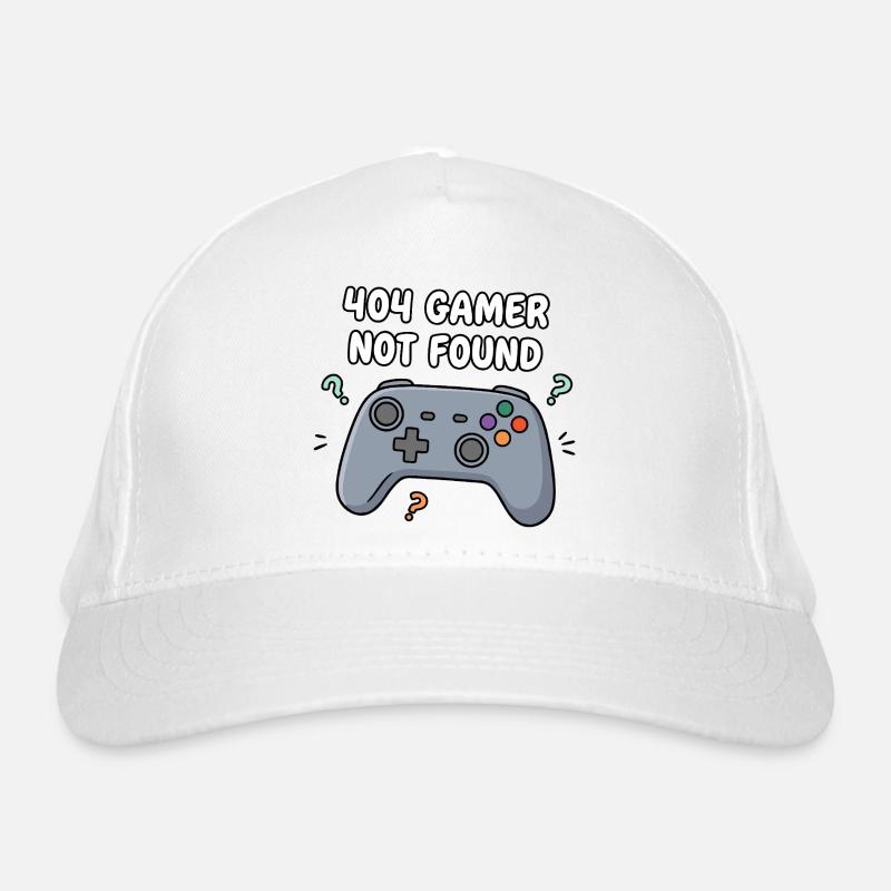 404 Gamer introuvable Casquette classique bio