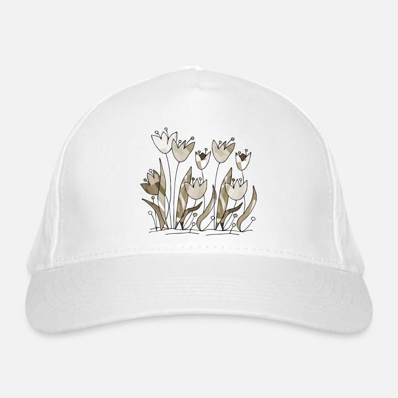 Fleur Casquette classique bio