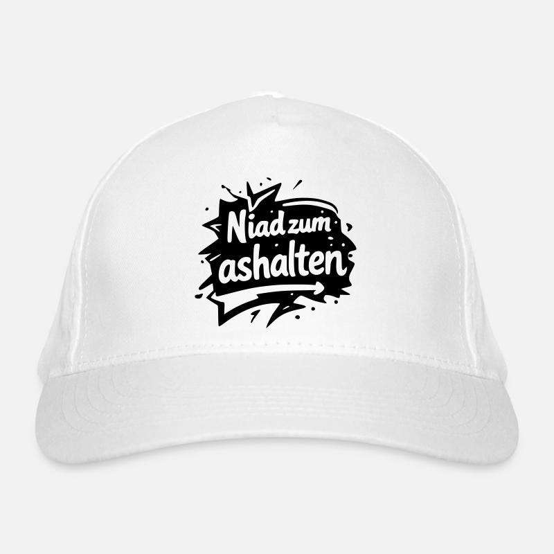 Niad zum ashalten Bio-Baseballkappe