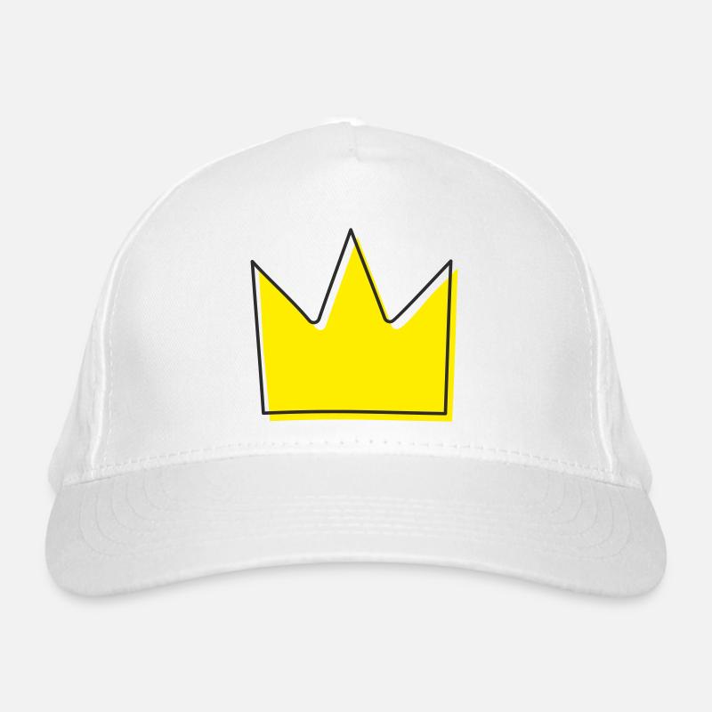 Crown Illustration Organic Baseball Cap