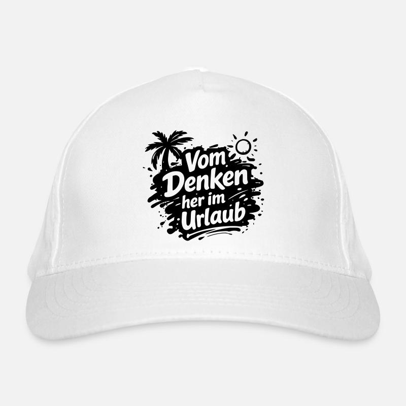 Penser en vacances Casquette classique bio
