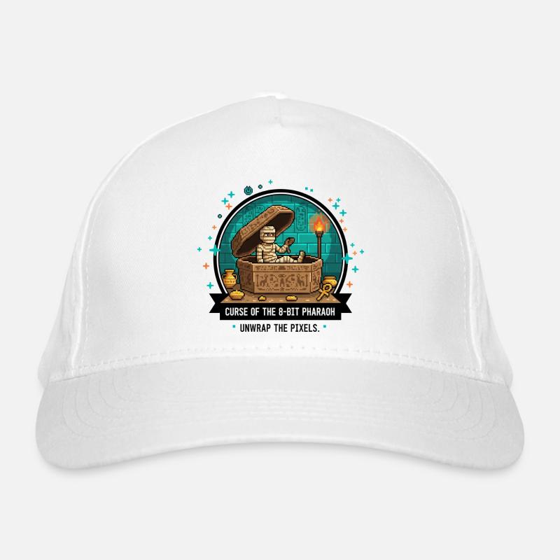 La Tombe du Pharaon 8-Bit Casquette classique bio