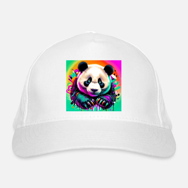 panda Organic Baseball Cap