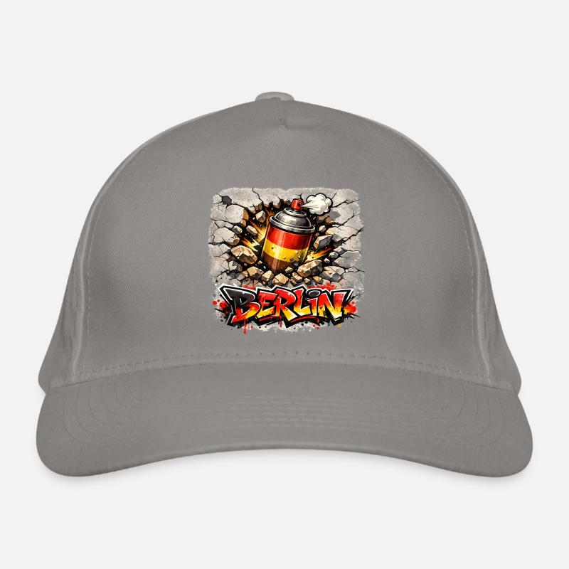 Die Berliner Mauer Bio-Baseballkappe