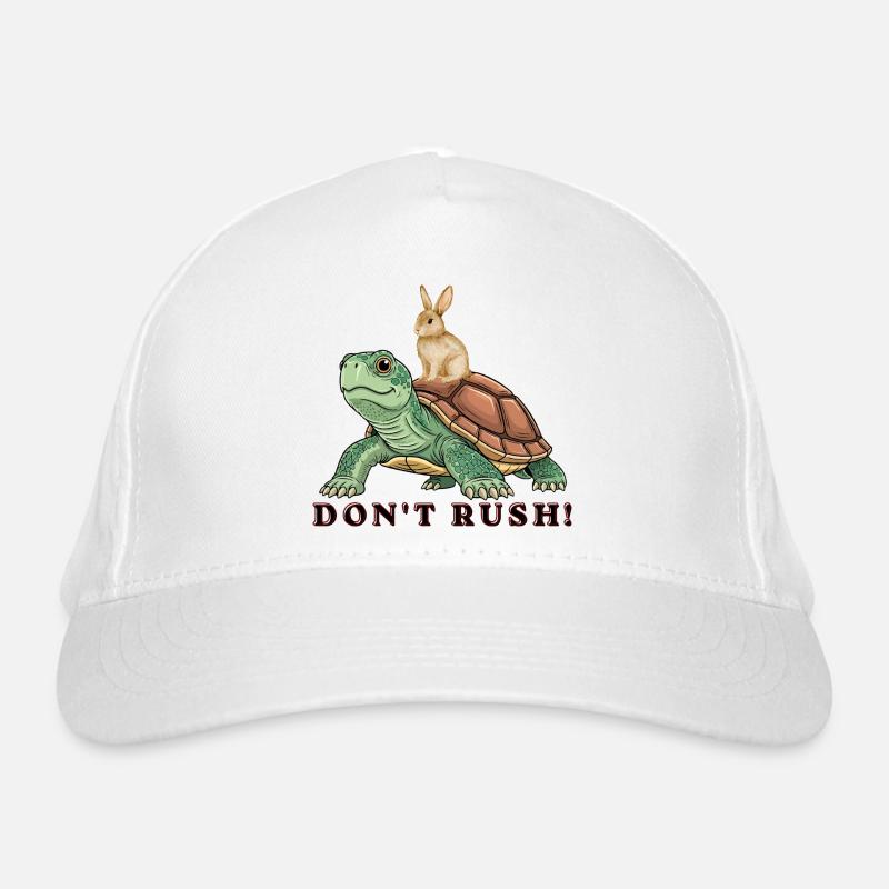 Lass dir Zeit! Bio-Baseballkappe