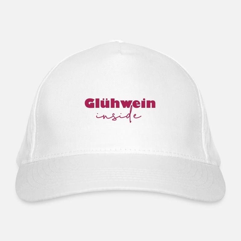 Mulled wine inside Organic Baseball Cap