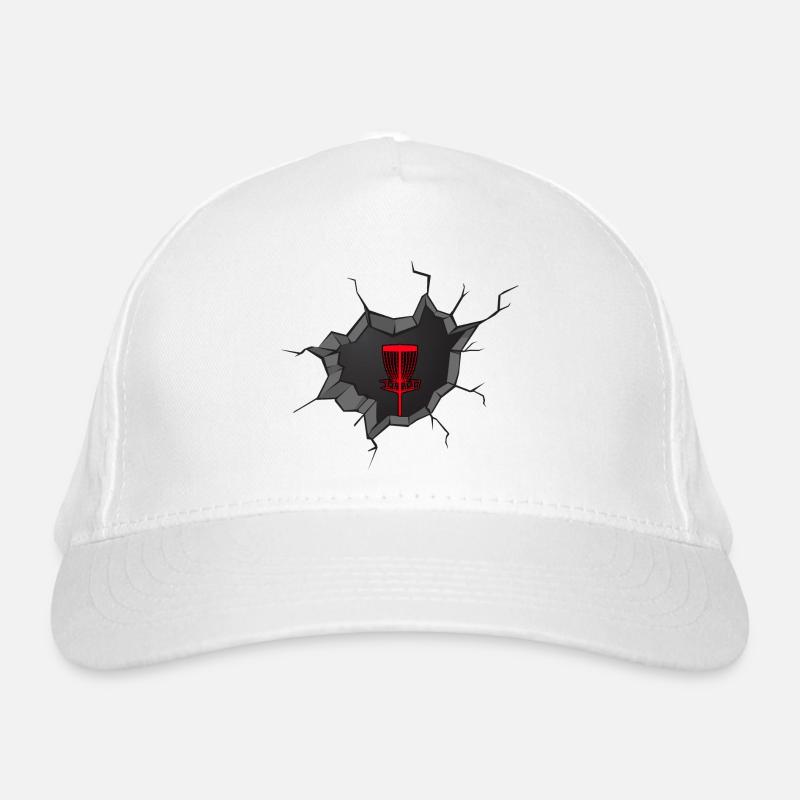 discgolf frisbeescheibe lecteur discgolf Casquette classique bio