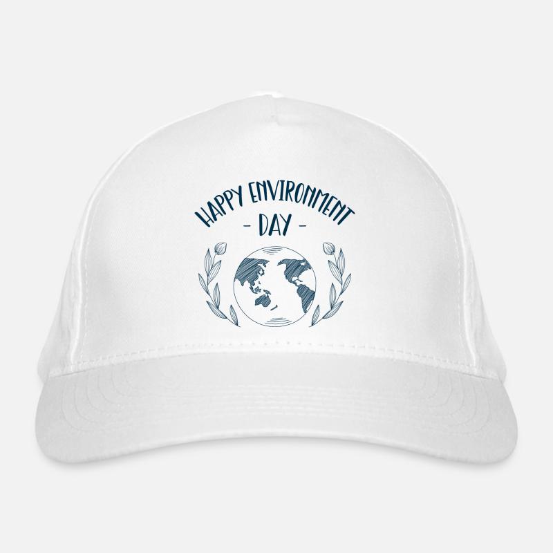 Happy Environment Day Organic Baseball Cap