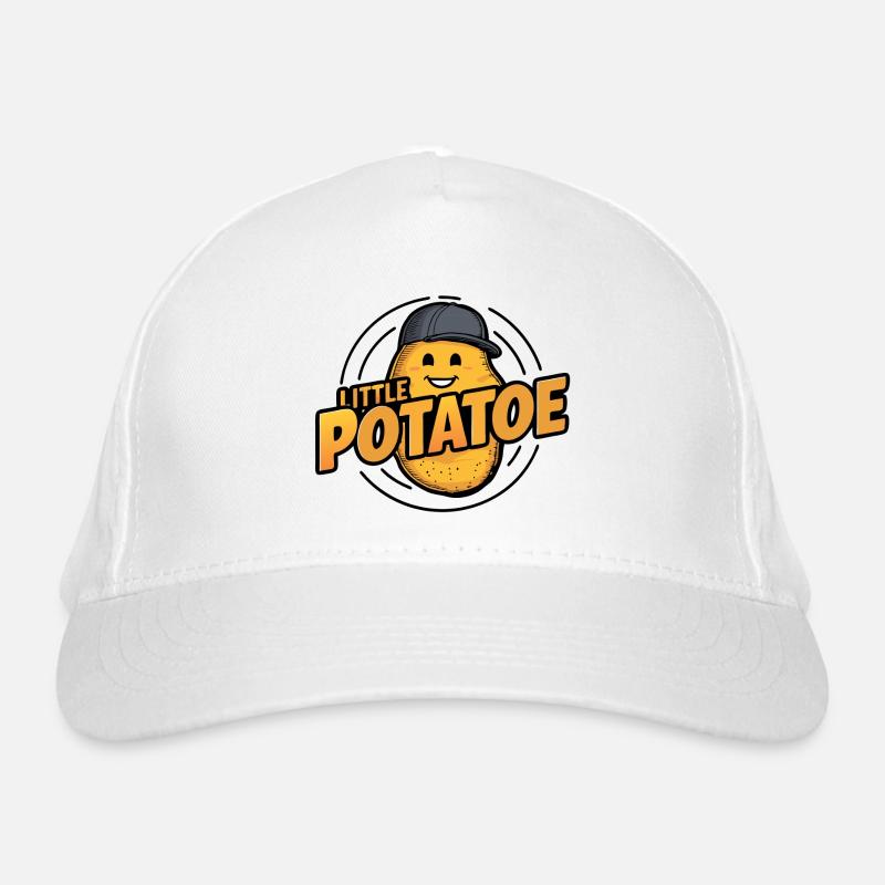 Funny Potato with Baseball Cap Vegan Vegetarian Organic Baseball Cap