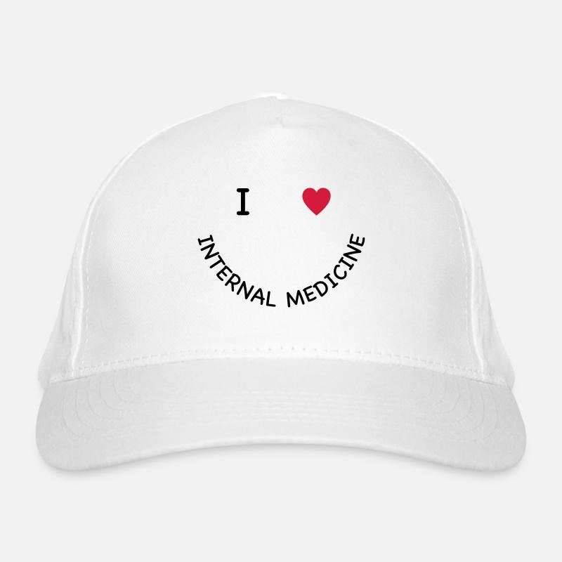 J'adore la médecine interne Casquette classique bio