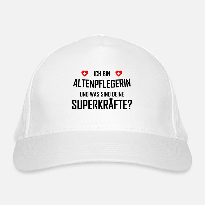 Altenpflegerin Bio-Baseballkappe