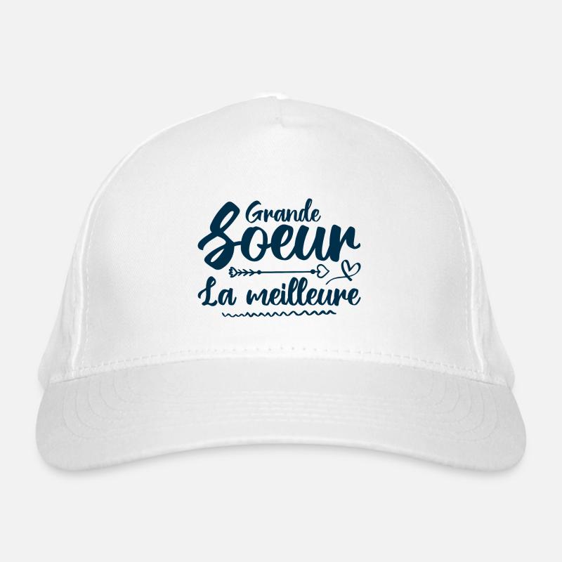 Beste große Schwester Bio-Baseballkappe