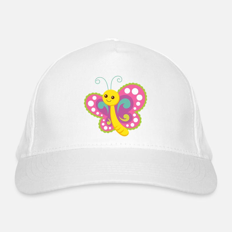 butterfly Organic Baseball Cap